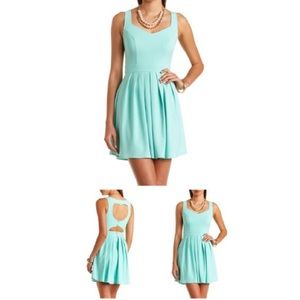 CHARLOTTE RUSSE Turquoise dress. Size small